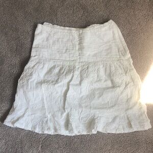 Y2K Womens Embroidered Mini Skirt